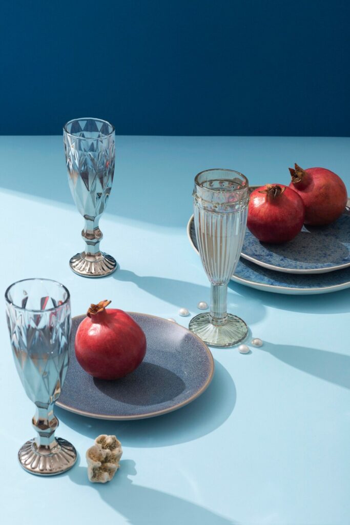 High angle beverage pomegranate 23 2148993800